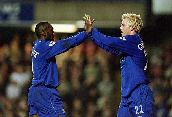 Jimmy Floyd Hasselbaink and Eidur Gudjohnsen